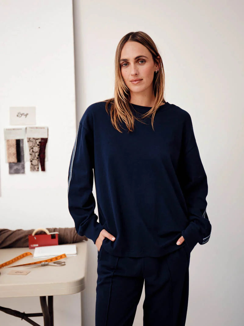 Thrills TC insignia Oversized LS Tee