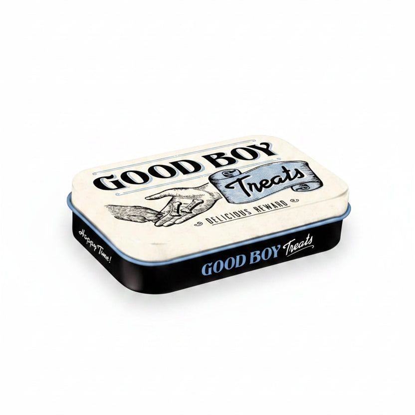 Good Boy Pet Treat Storage Tin