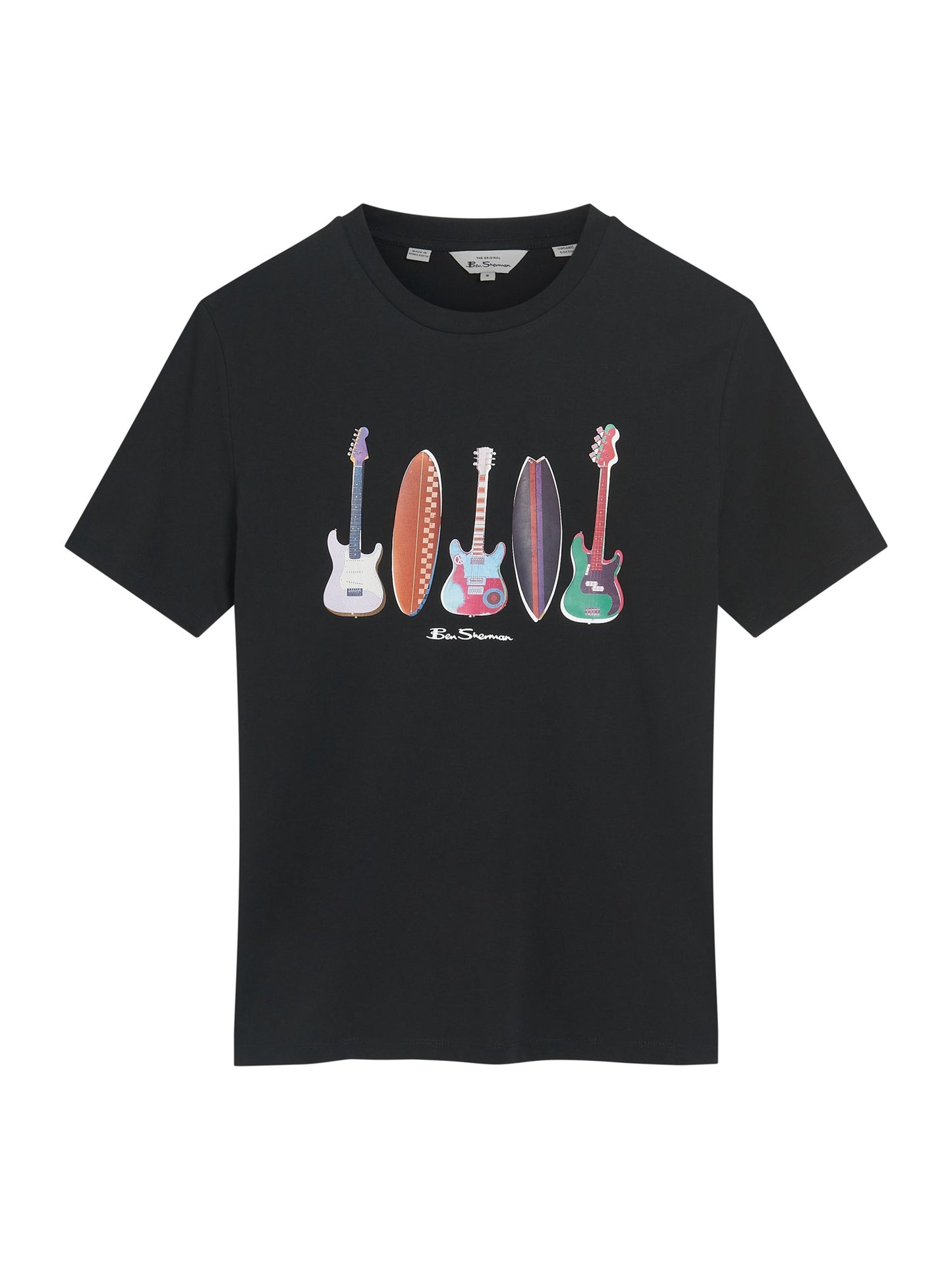 Ben Sherman BS290 Surf N Guitars Tee