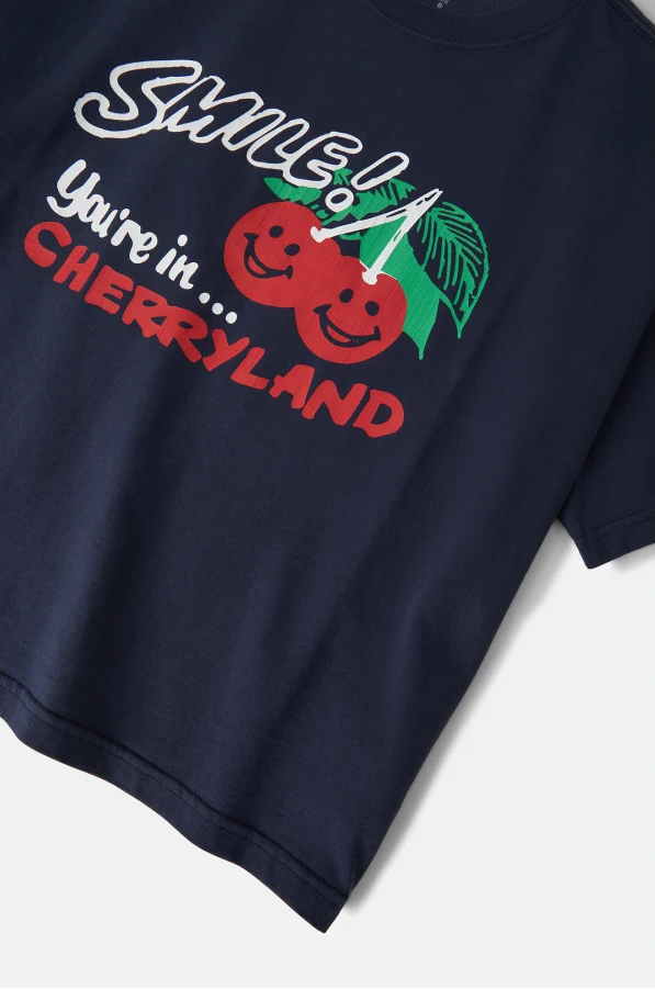 Brixton Cherryland Boxy Cropped Crew