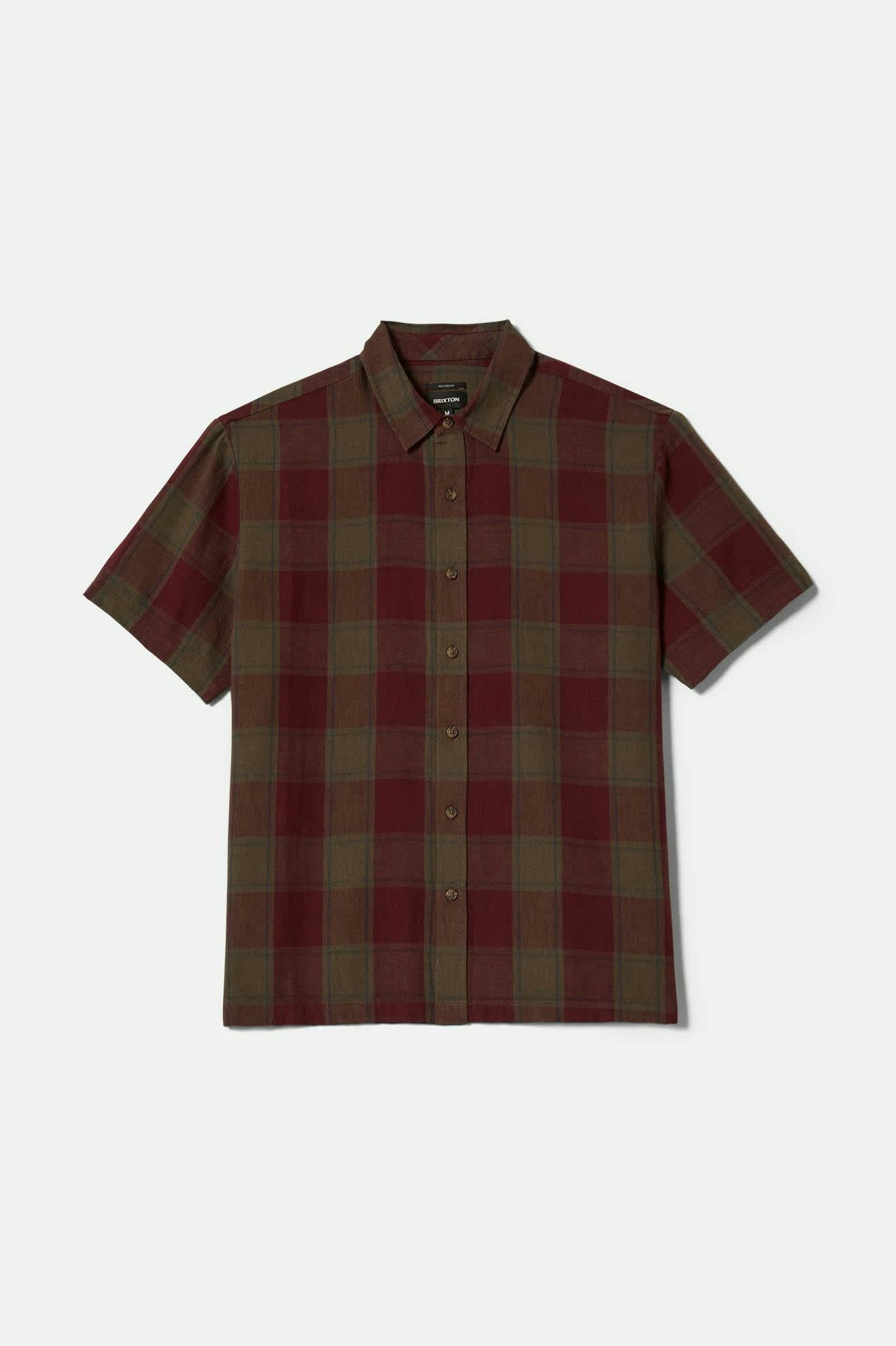 Brixton Cru Linen Blend S/S Shirt