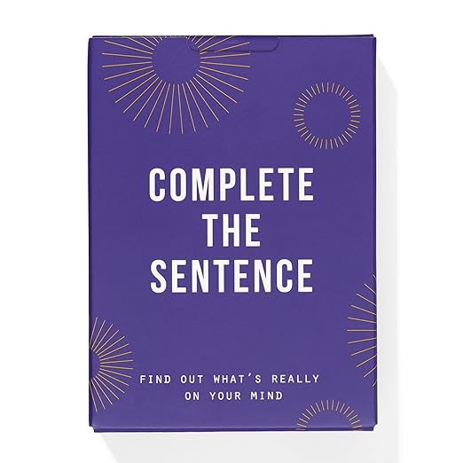 The School of Life Complete the Sentence Prompt Cards