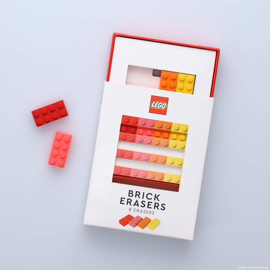 Lego Brick Erasers Multicolour