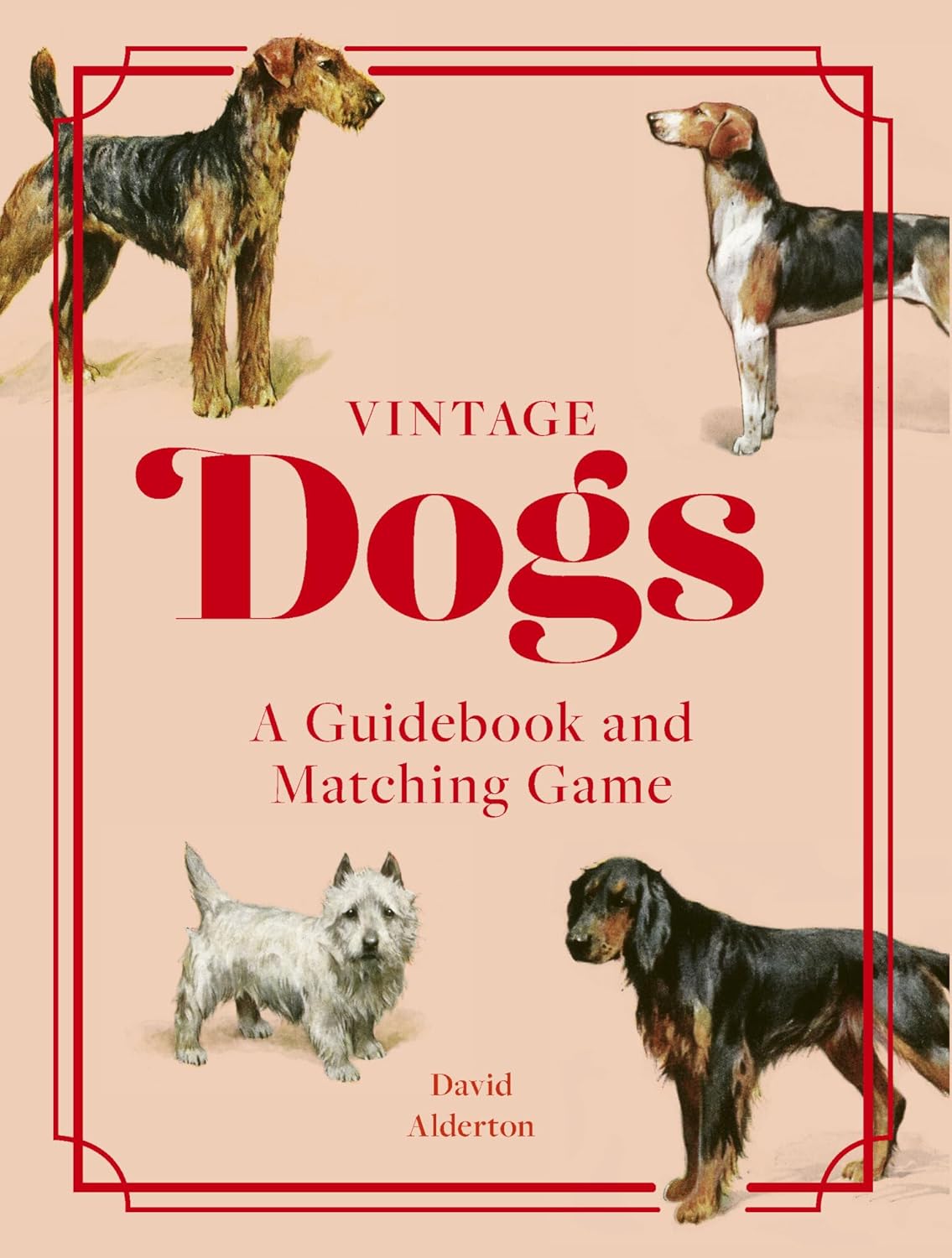Vintage Dogs: A Guidebook Matching Game