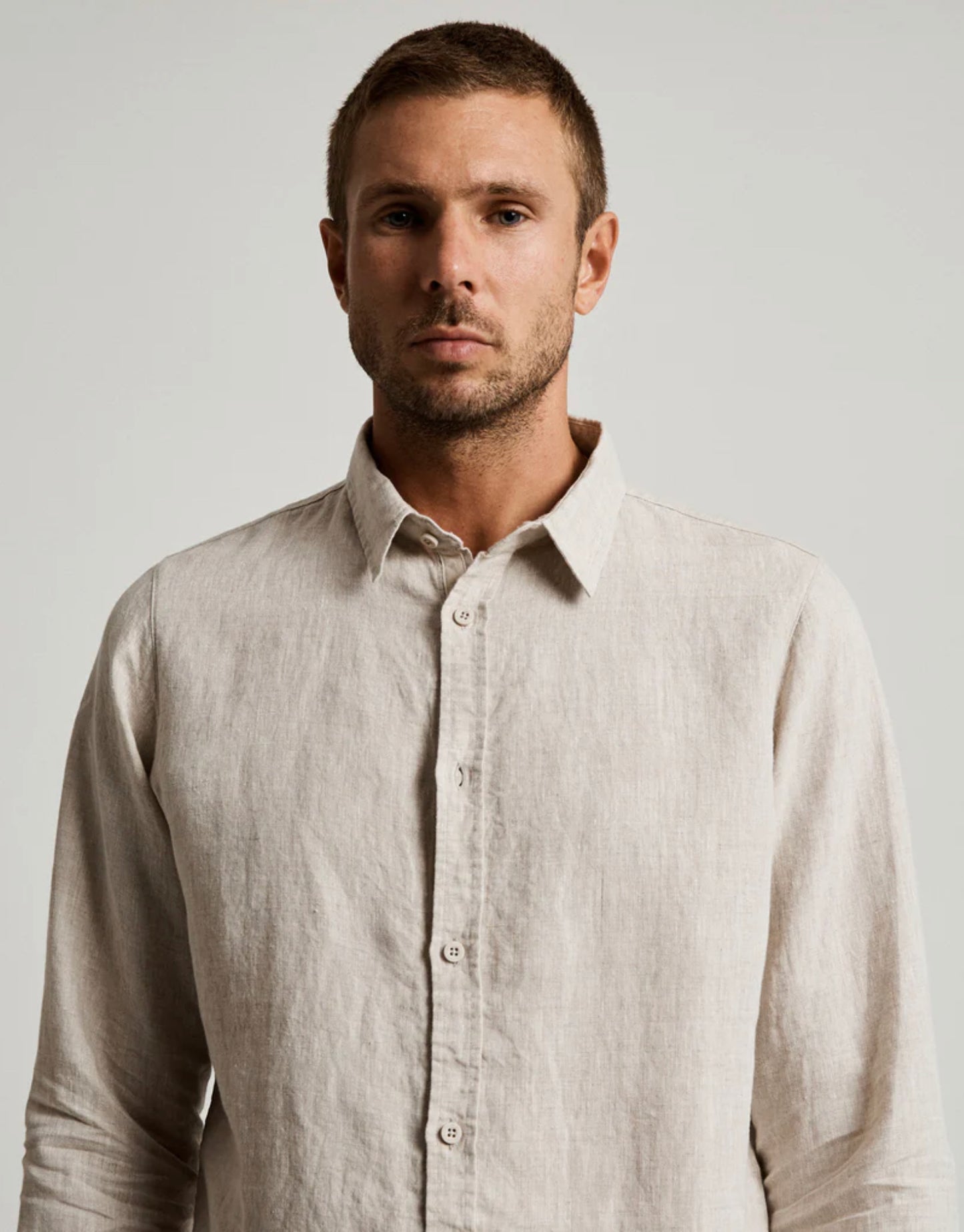 Mr Simple Linen L/S Shirt