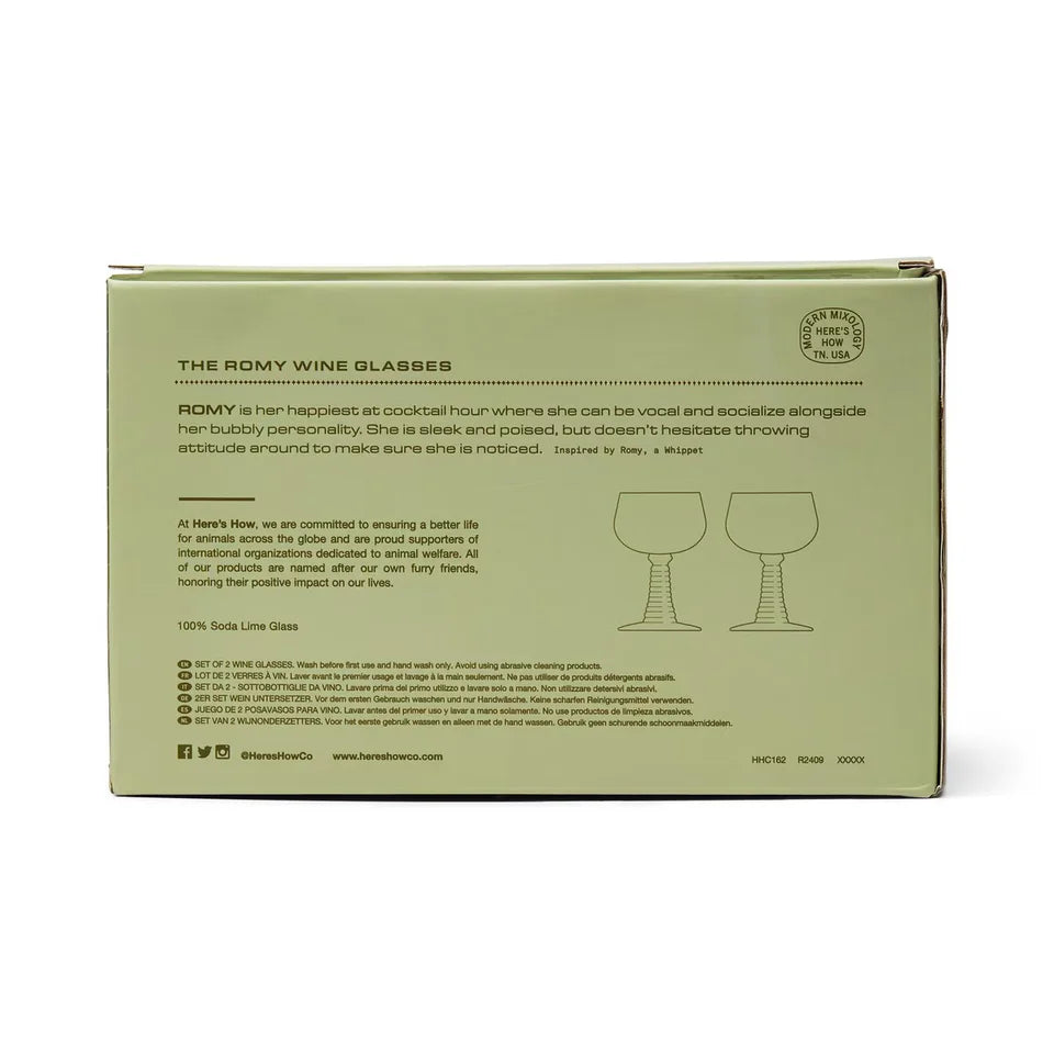 Here's How Romy Wine Glasses