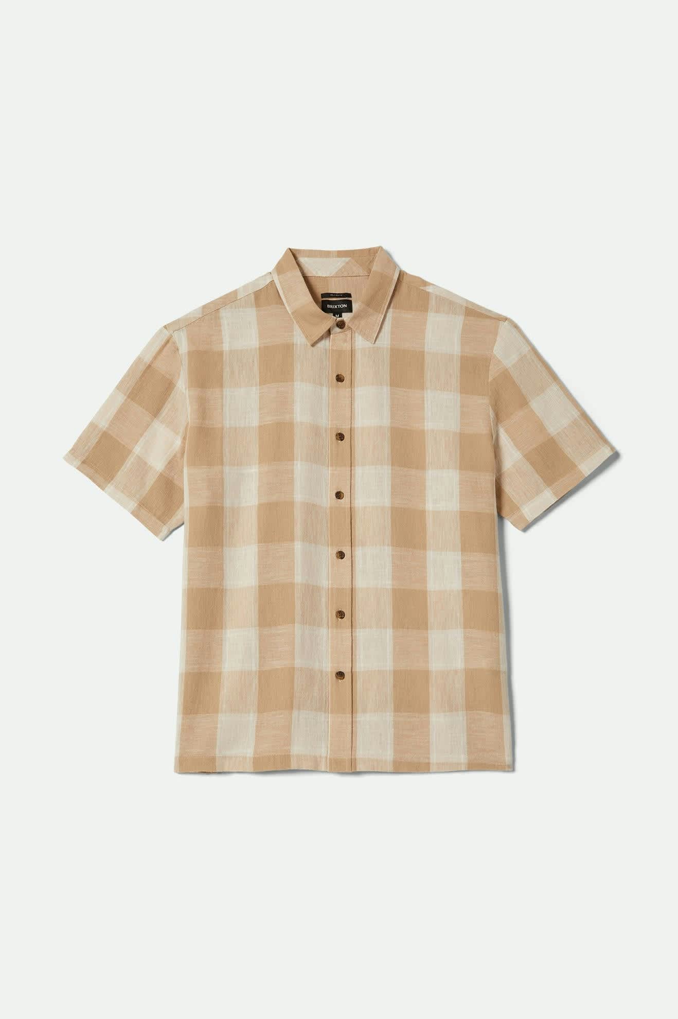 Brixton Cru Linen Blend S/S Shirt