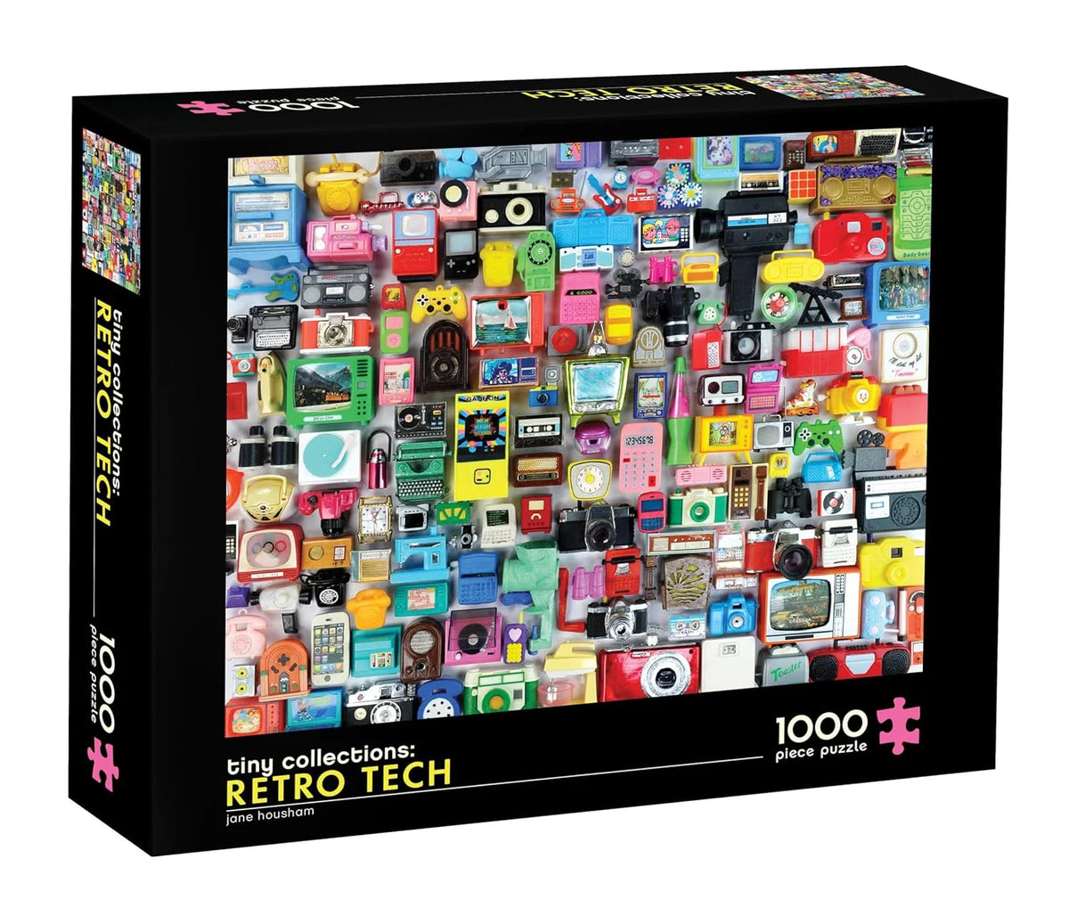 Tiny Collections Retro Tech 1000 Piece Puzzle