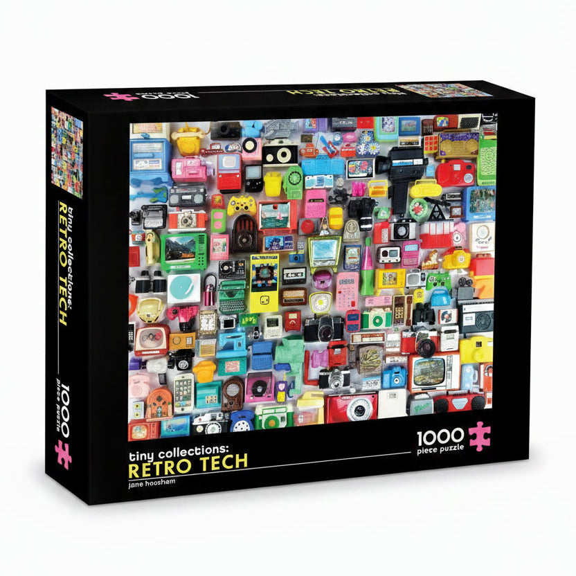 Tiny Collections Retro Tech 1000 Piece Puzzle