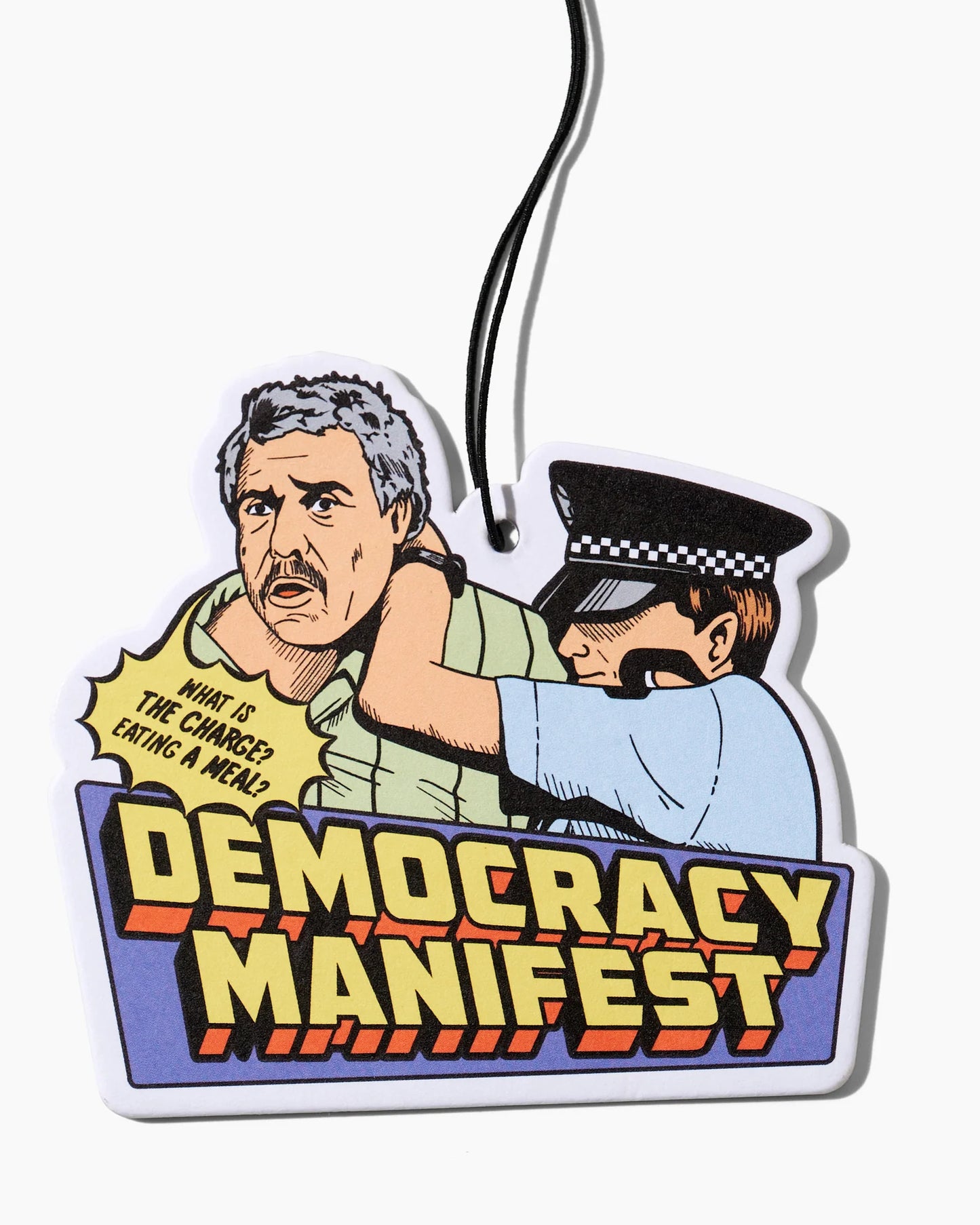 Threadheads Democracy Manifest Air Freshener