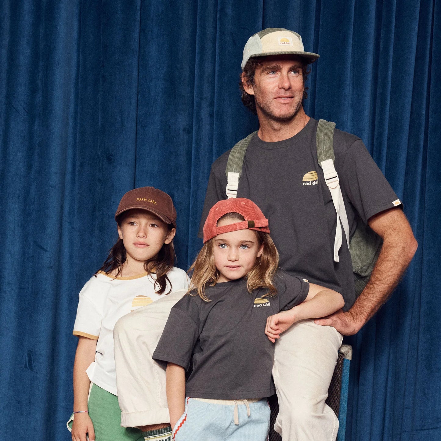 Banabae Rad Dad Organic Cotton Tee Washed Black