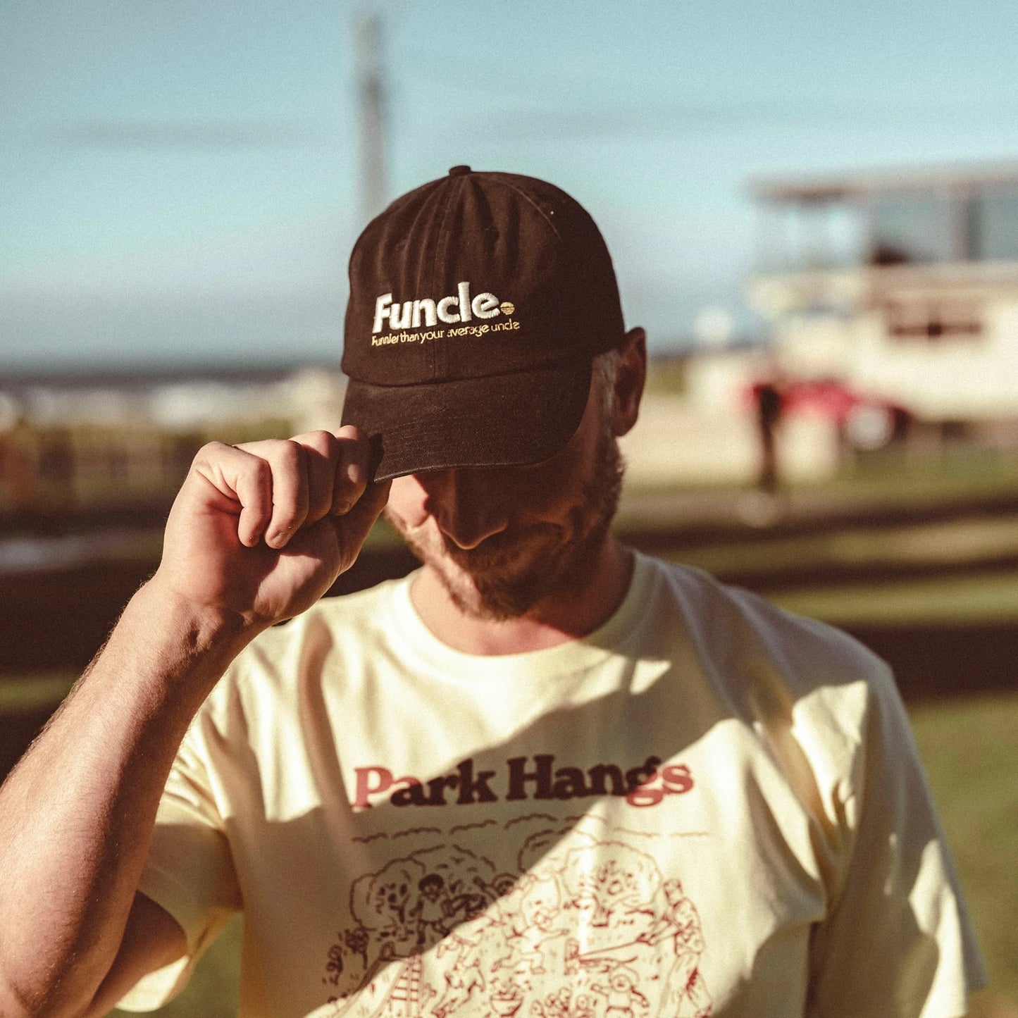 Funcle Cap Washed Black