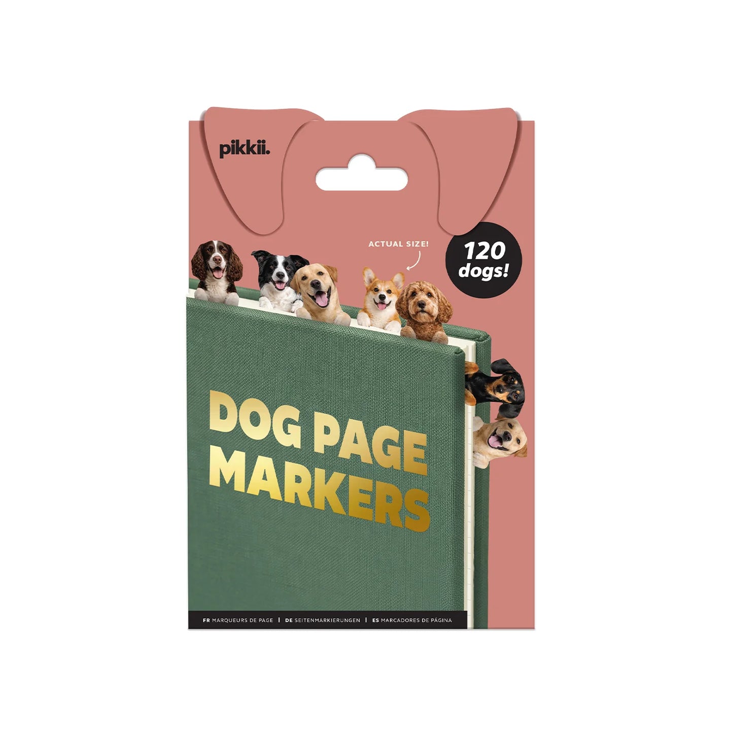 Pikkii Page Markers Dog