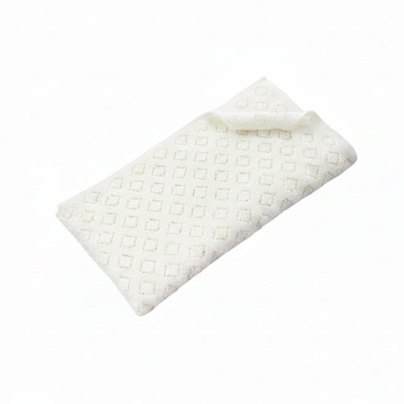 D)Lux Milo Diamond Knit Baby Blanket - Urban Depot Leederville