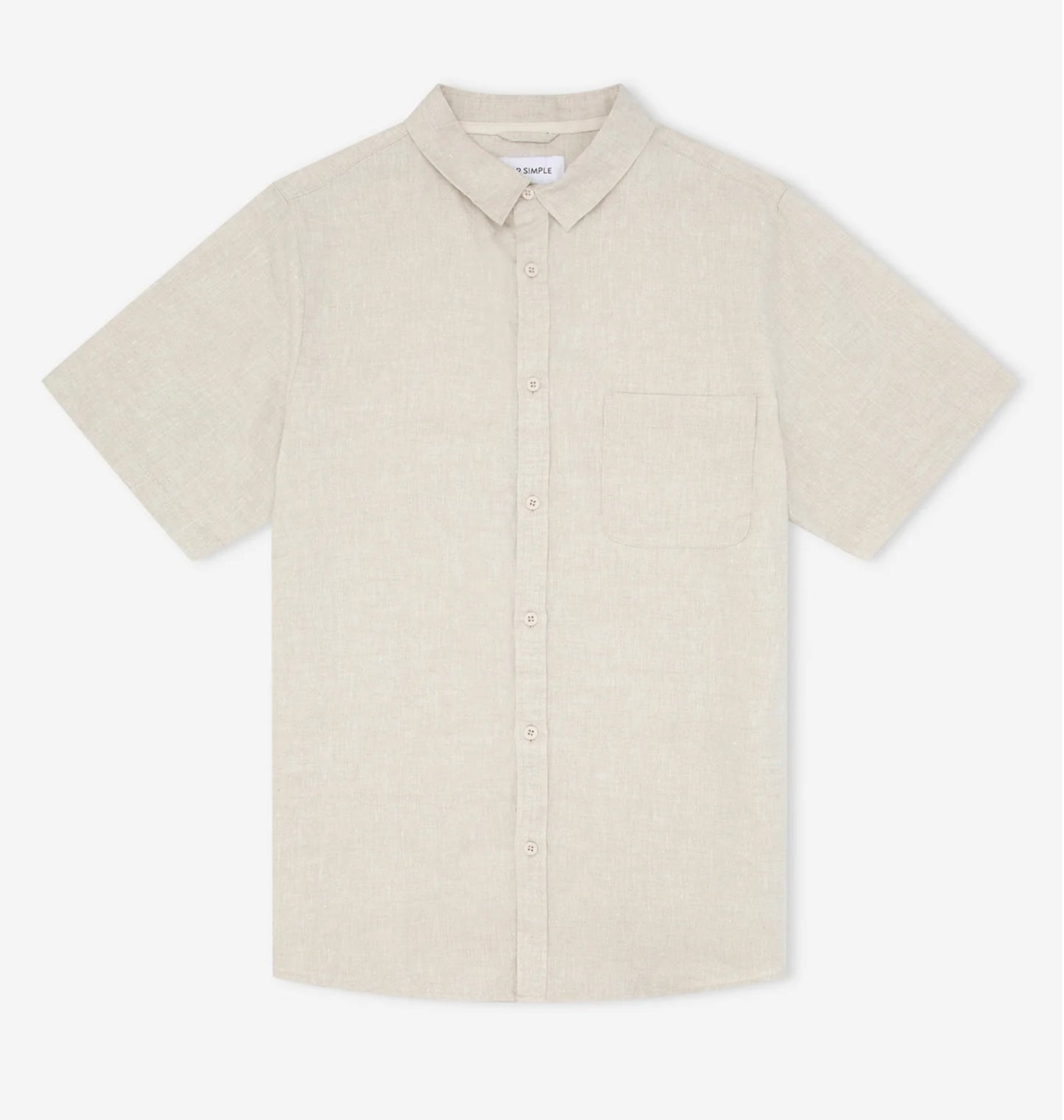 Mr Simple Linen S/S Shirt