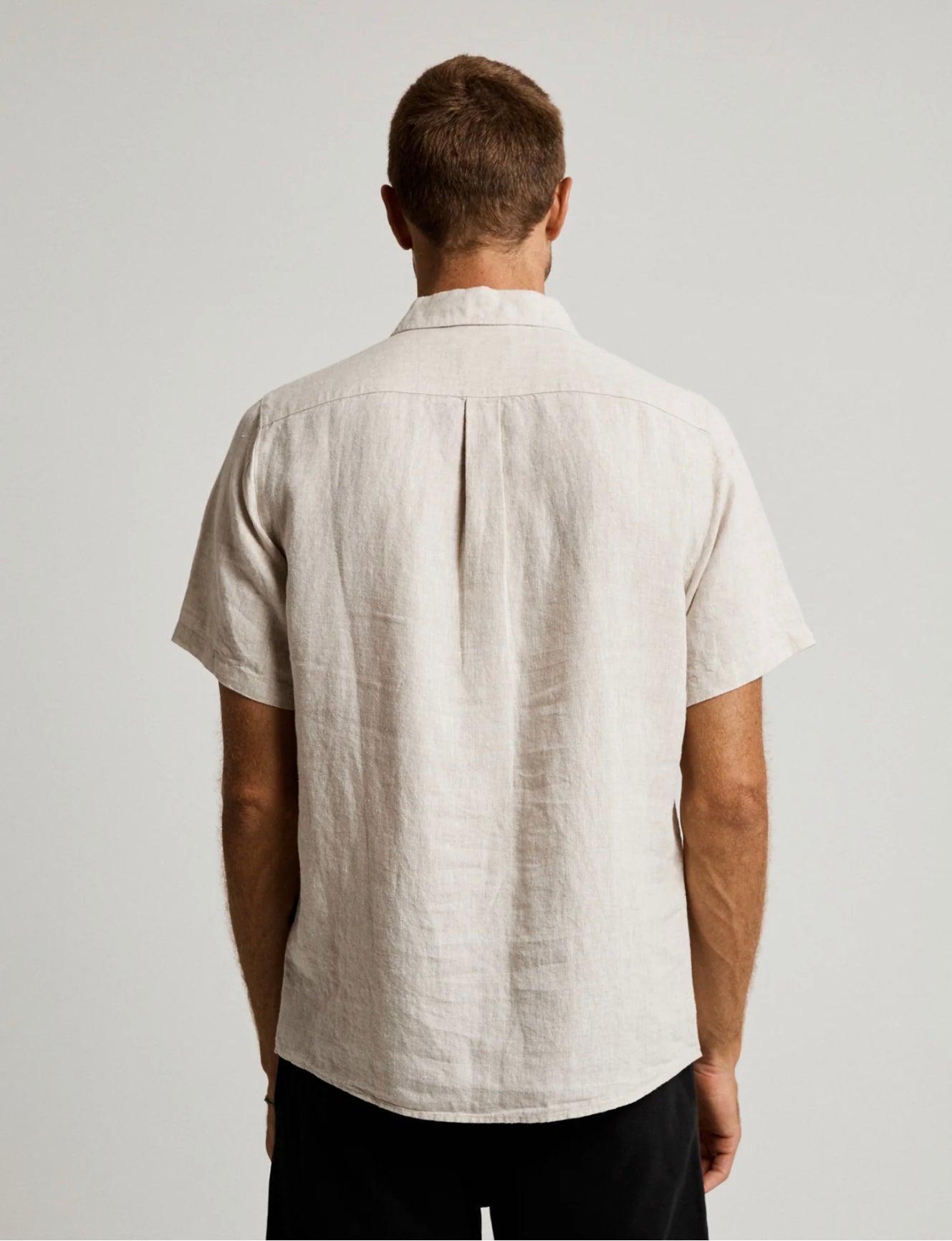 Mr Simple Linen S/S Shirt