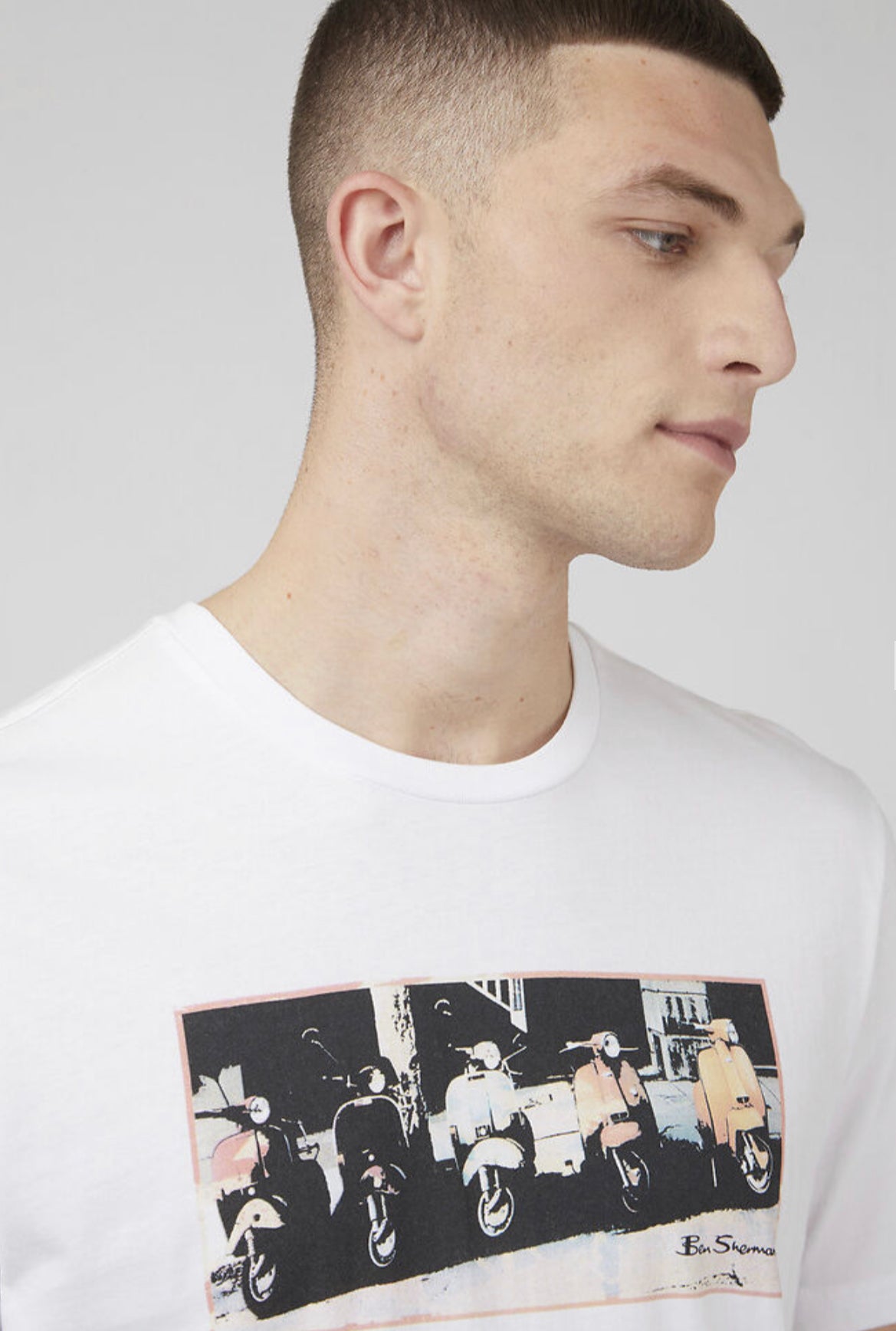 Ben Sherman Scooter Vibes T-Shirt 010