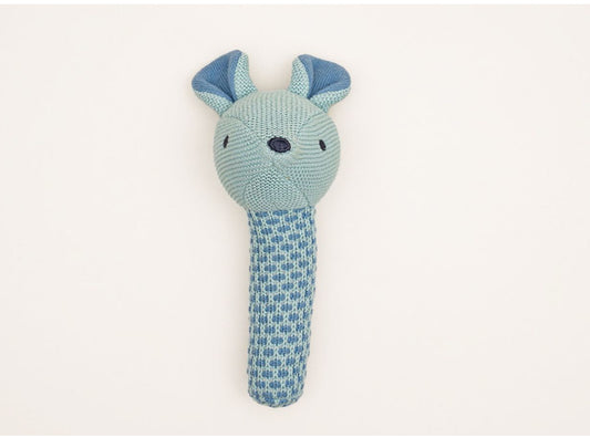 D)Lux Pika Knit Hand Rattle