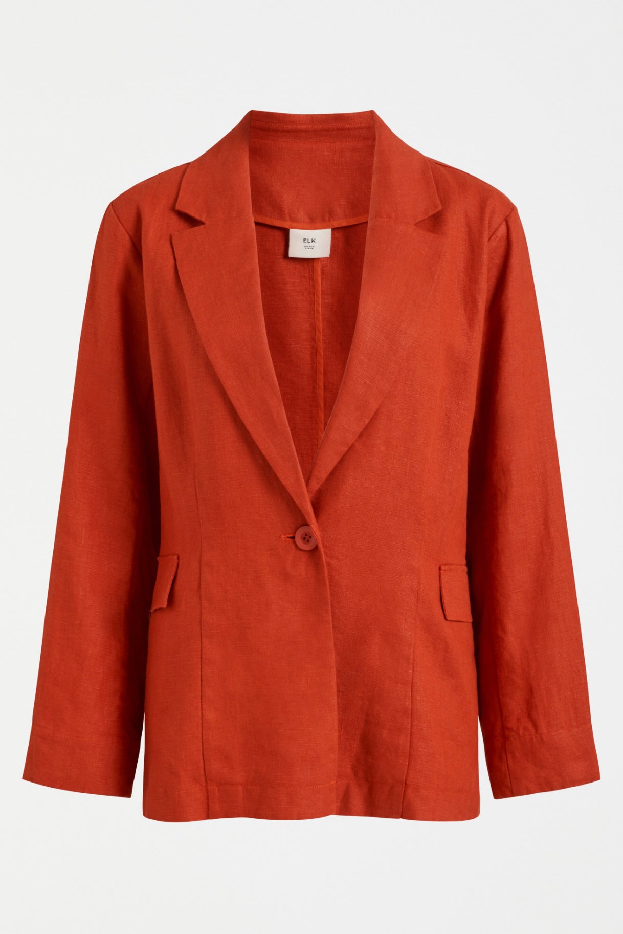 Elk Ilona Linen Blazer Sangria