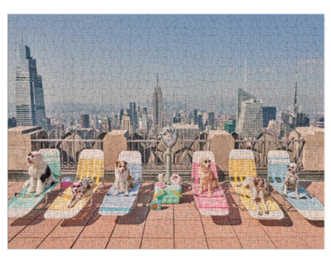 Gray Malin The Dogs of New York City Puzzle - 1000pc