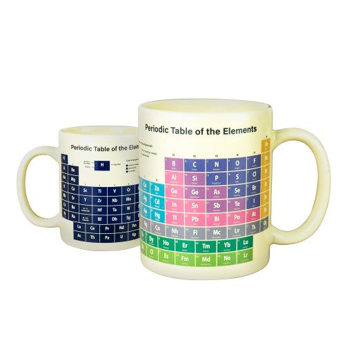 Gift Republic Periodic Table Heat Activated Mug