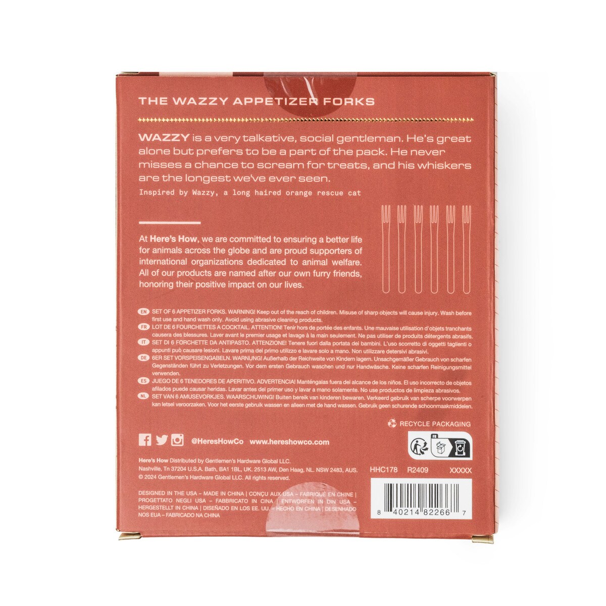 Here's How The Wazzy Appetiser Forks