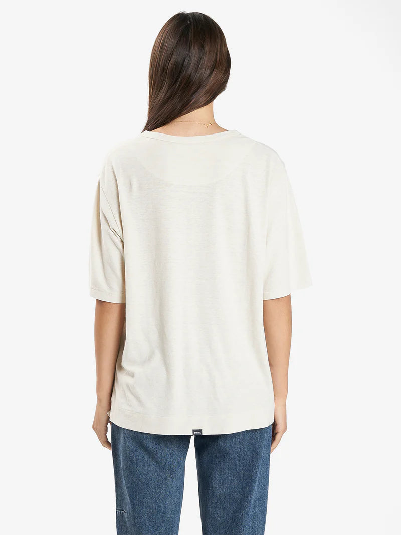 Thrills Paradox Garden Hemp Box-Tee Soft Tan