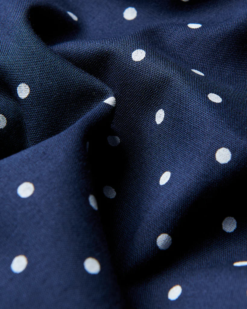 Ben Sherman Polkadot Print L/S Shirt 010 025