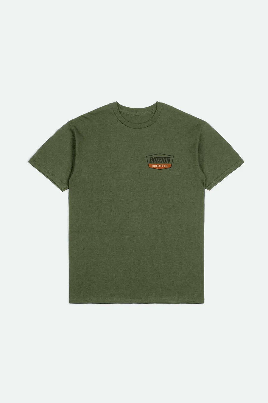 Brixton Regal S/S Tee Ivy Green/Washed Black/Rust