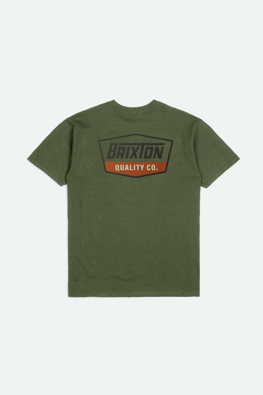 Brixton Regal S/S Tee Ivy Green/Washed Black/Rust