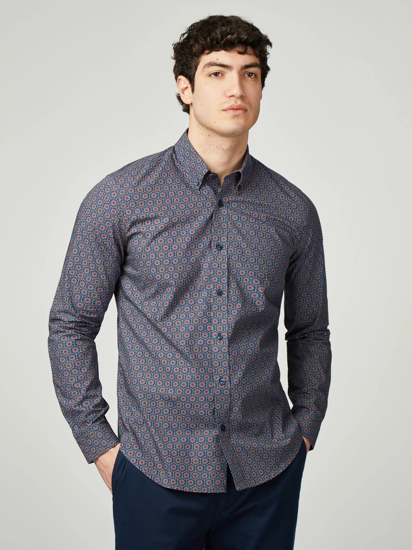 Ben Sherman Foulard Print Shirt 025