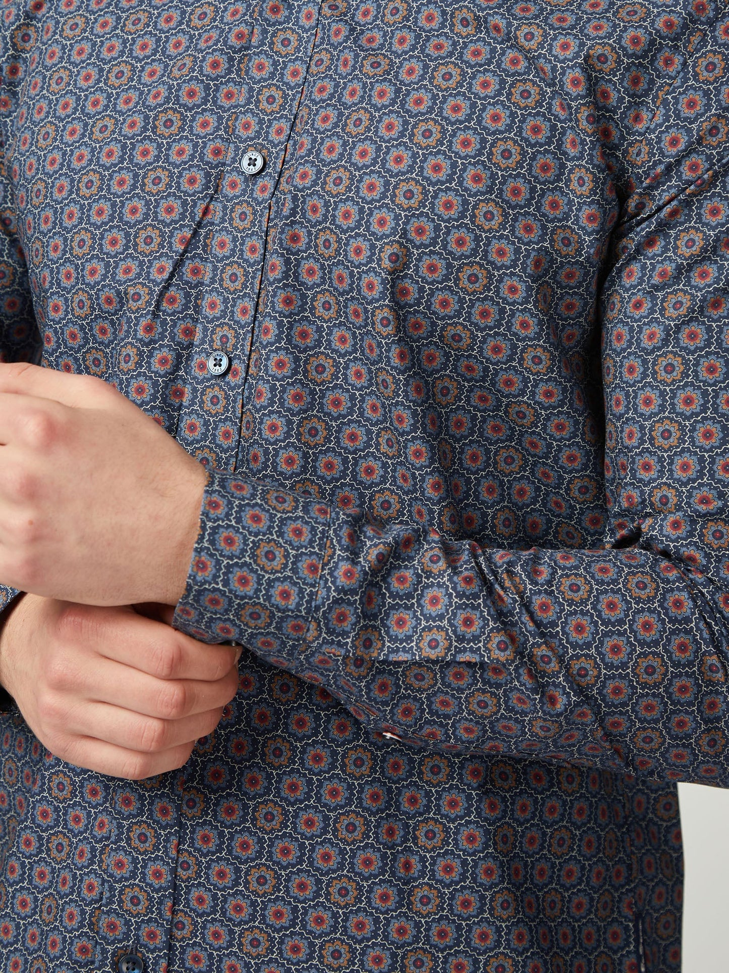 Ben Sherman Foulard Print Shirt 025 822