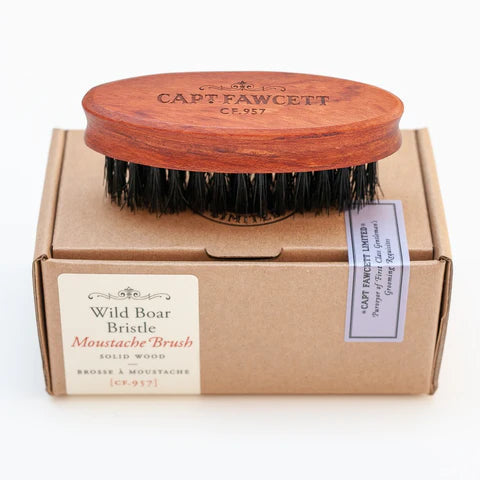 Captain Fawcett Boar Bristle Moustache Brush