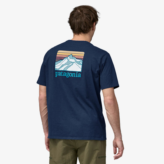 Patagonia Line Logo Ridge Pocket Responsibili-Tee