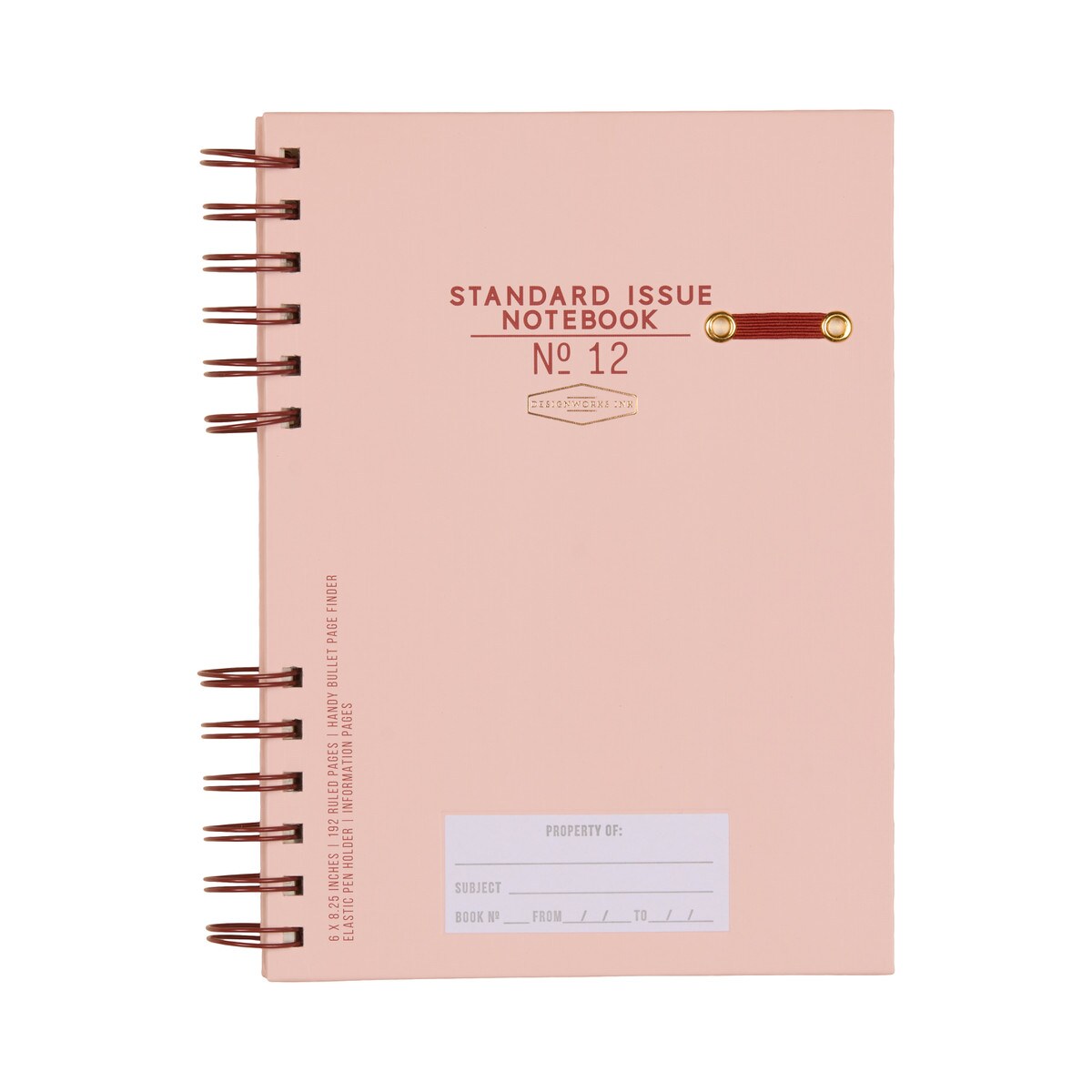 Standard Issue Planner Notebook No. 12