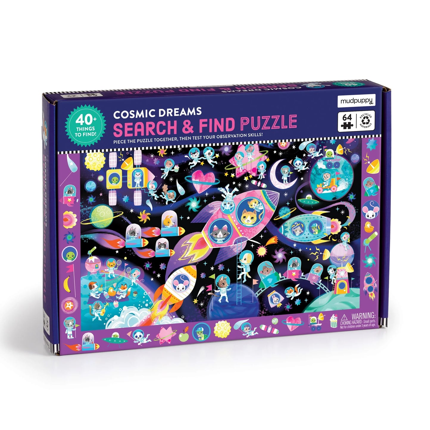 Cosmic Dreams Search & Find 64 Piece Puzzle