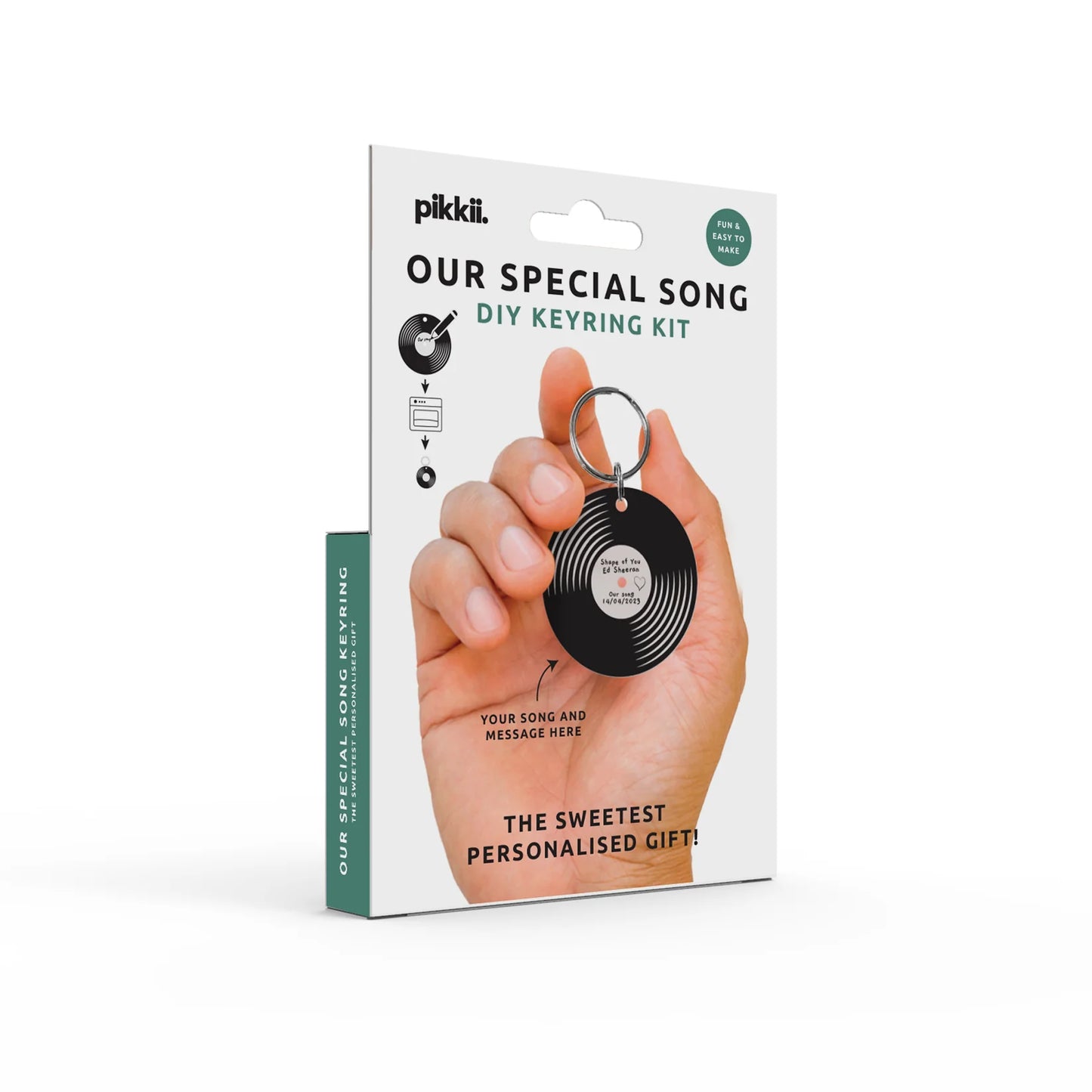 Pikii Keyring Shrink Kit Our Song