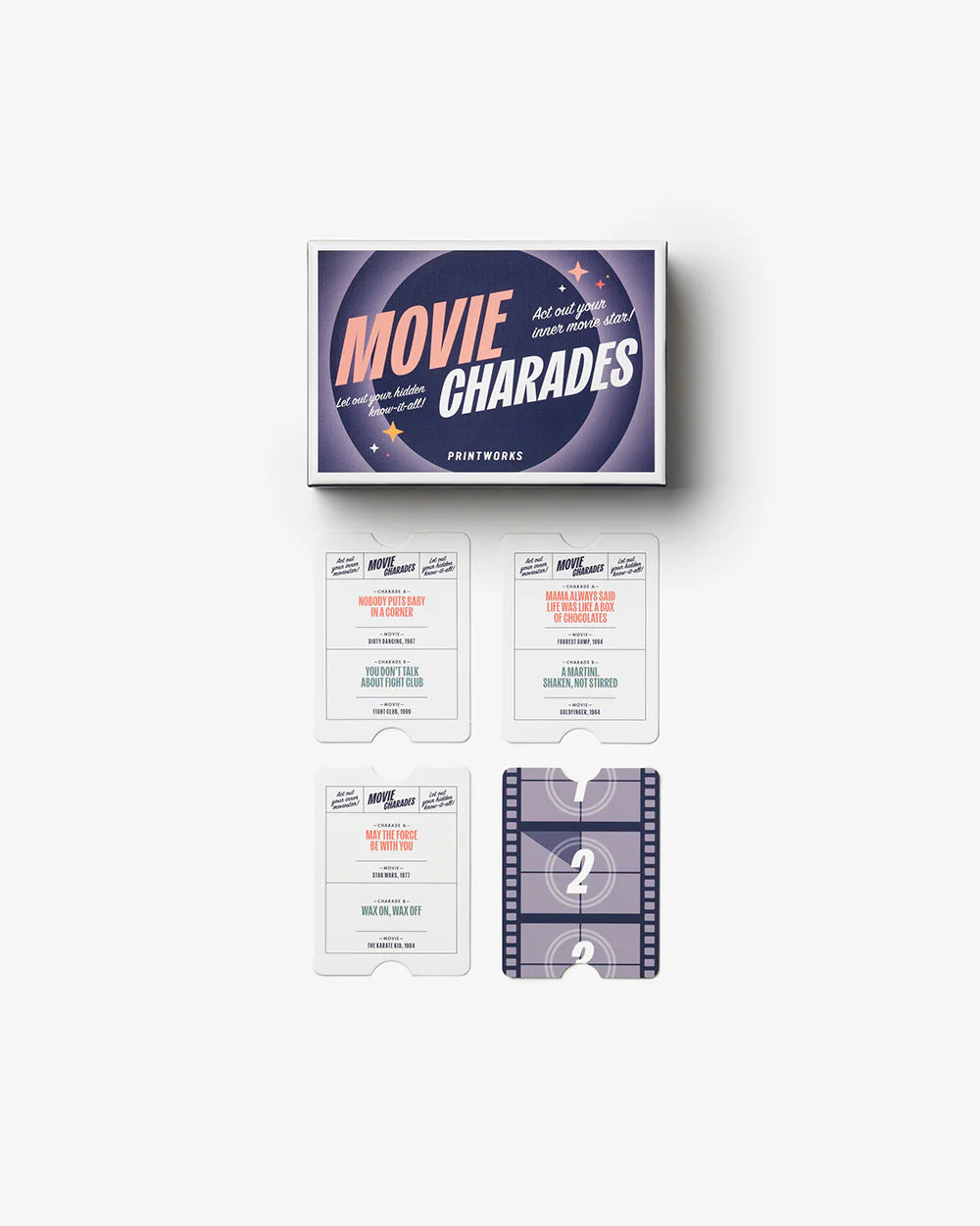 Printworks Movie Charades Card Game
