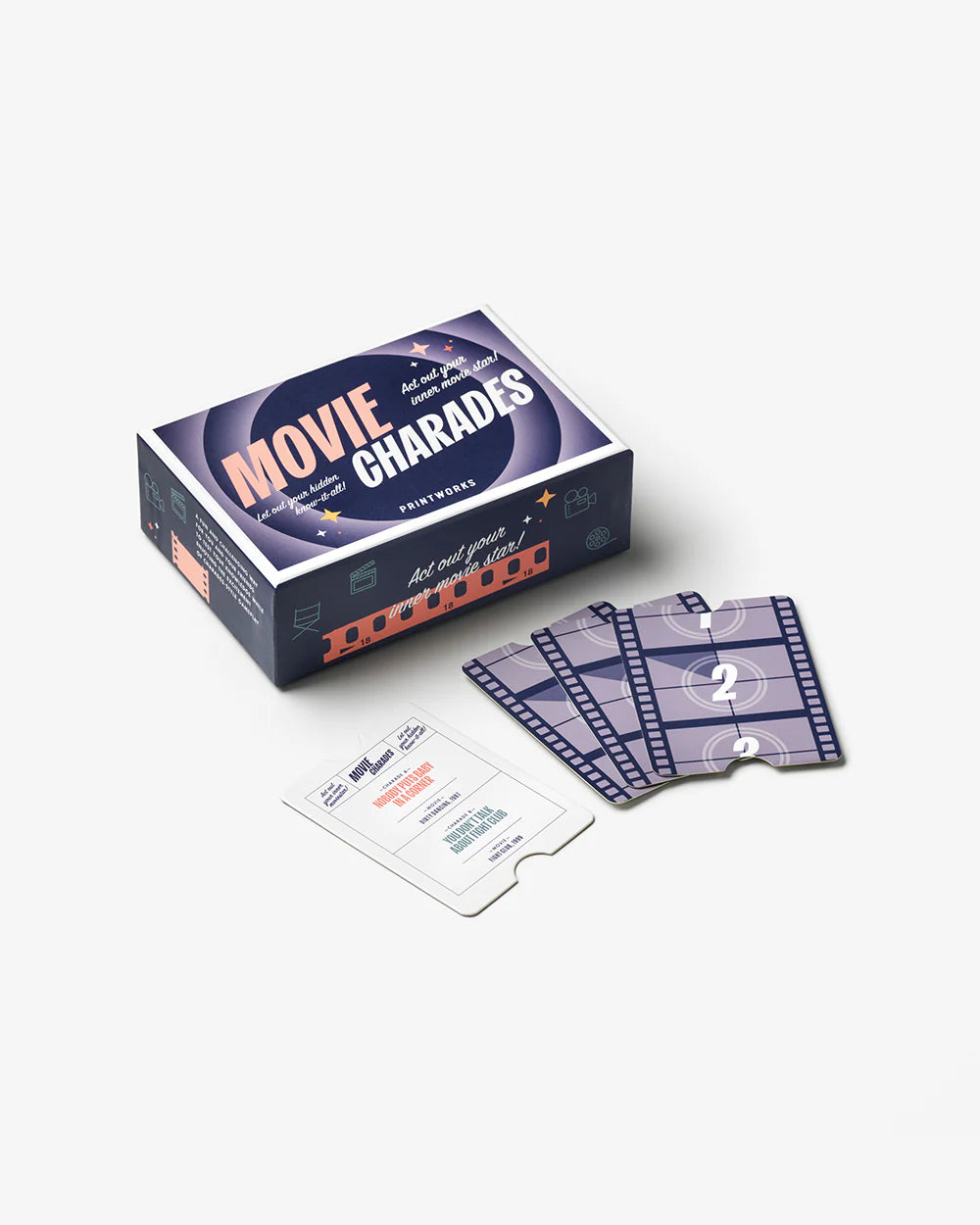 Printworks Movie Charades Card Game