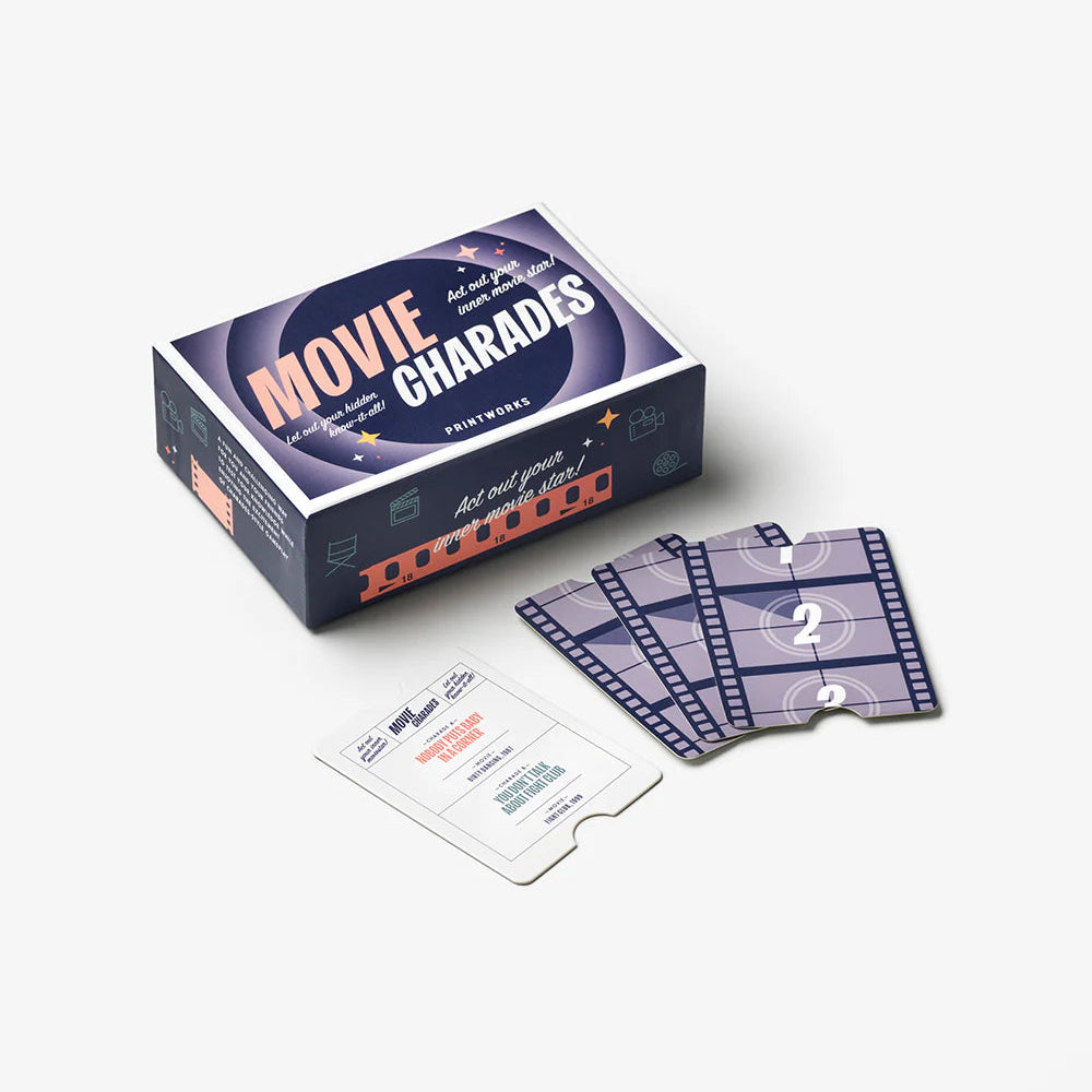 Printworks Movie Charades Card Game