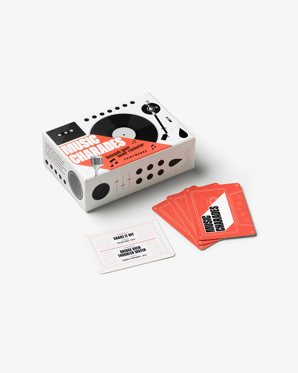 Printworks Music Charades Card Game