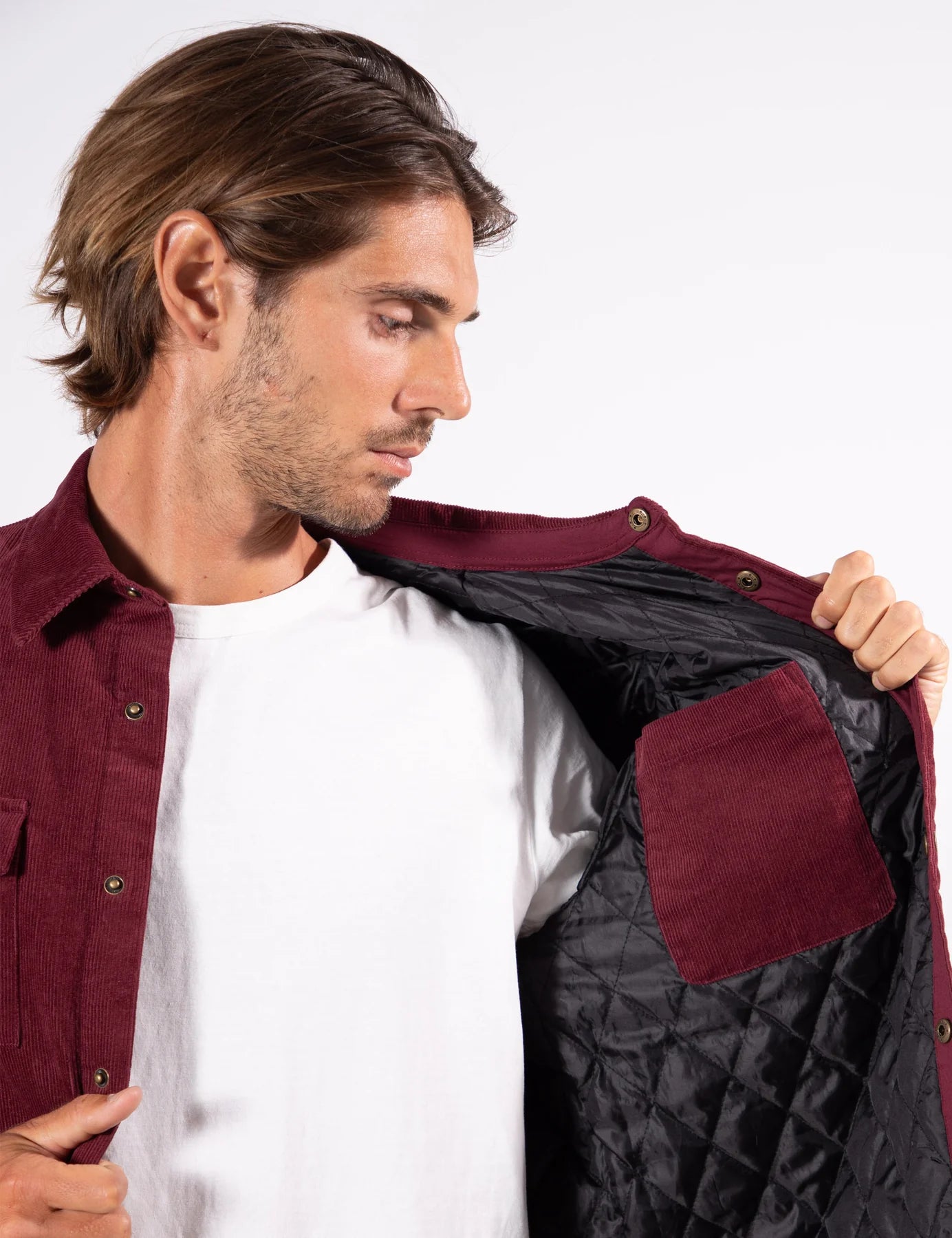Mr Simple Quilted Jacket
