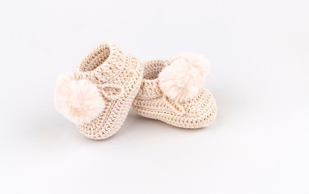 Topsy Pom Pom Bootees