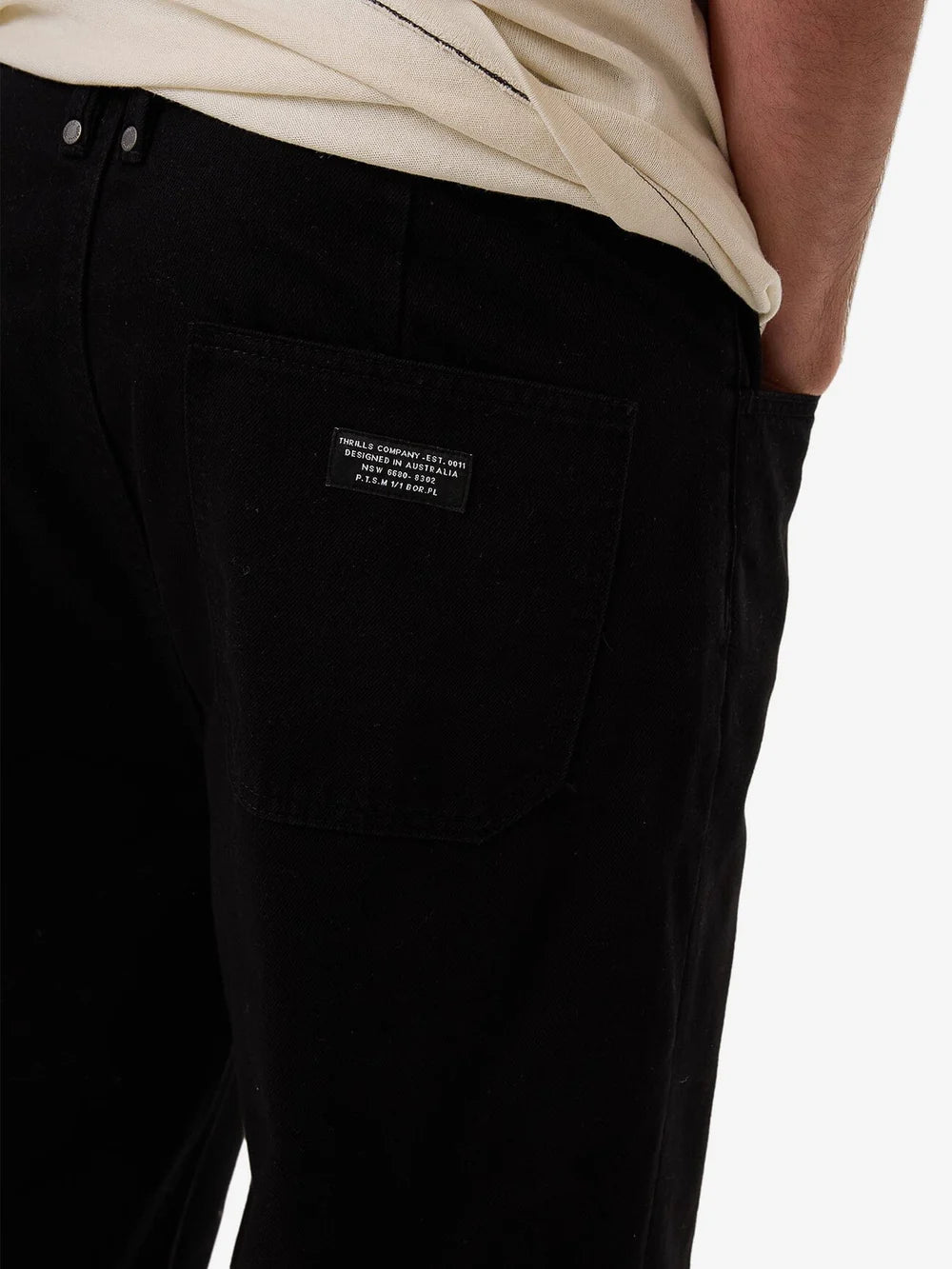 Thrills Slacker Pant Black