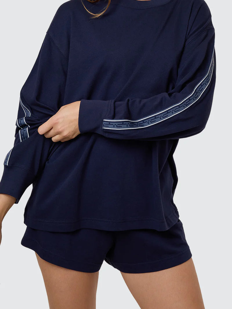 Thrills TC insignia Oversized LS Tee