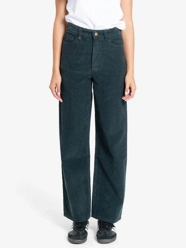 Thrills Holly Cord Pant Vista Green