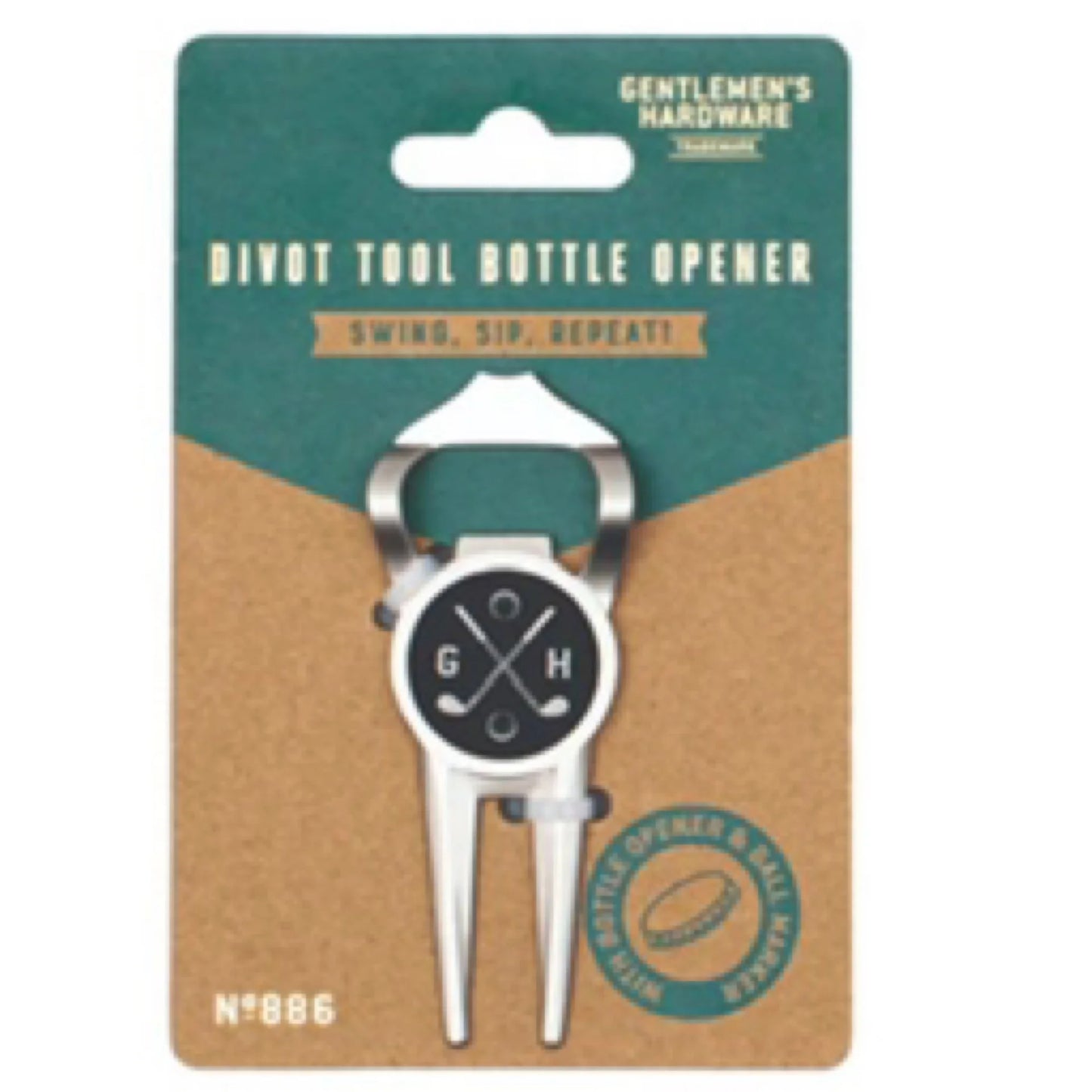 Gentlemen's Hardware Divot Tool Bottle opener