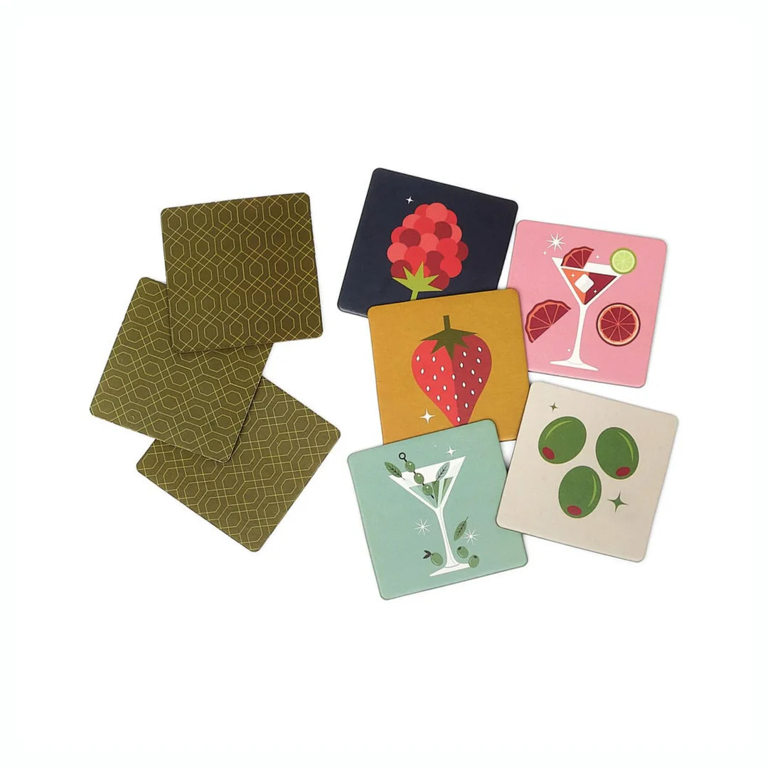 Here's How Cocktail Memory Game