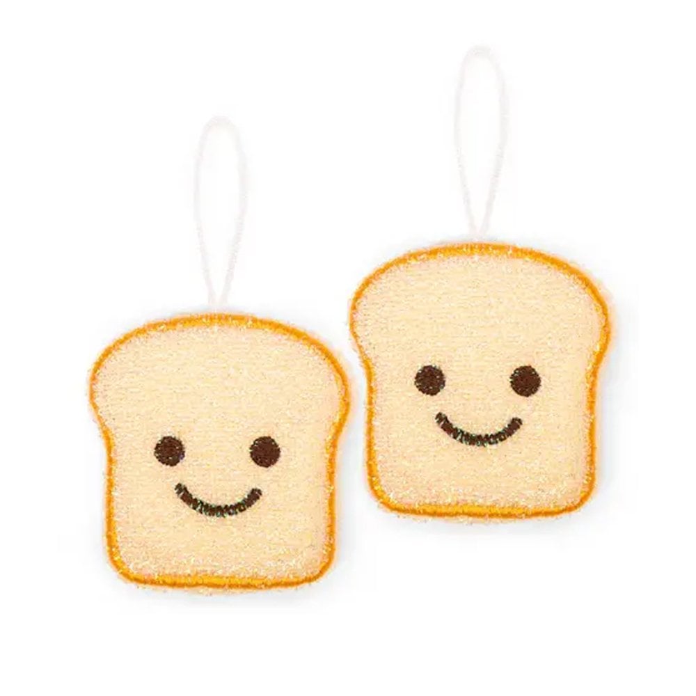 Kikkerland Toast Scrub Sponge