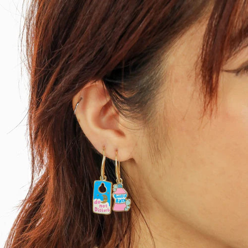 Yellow Owl Workshop Sale Self-Care Bubble Bath Drop Earrings